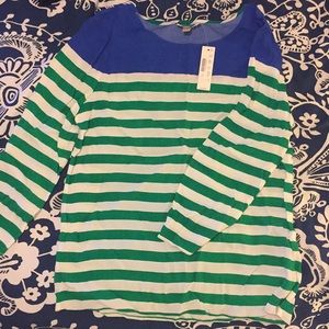 J Crew Striped Shirt
